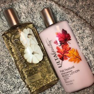 SMELL LIKE FALL  Ulta Beauty lotion & body wash